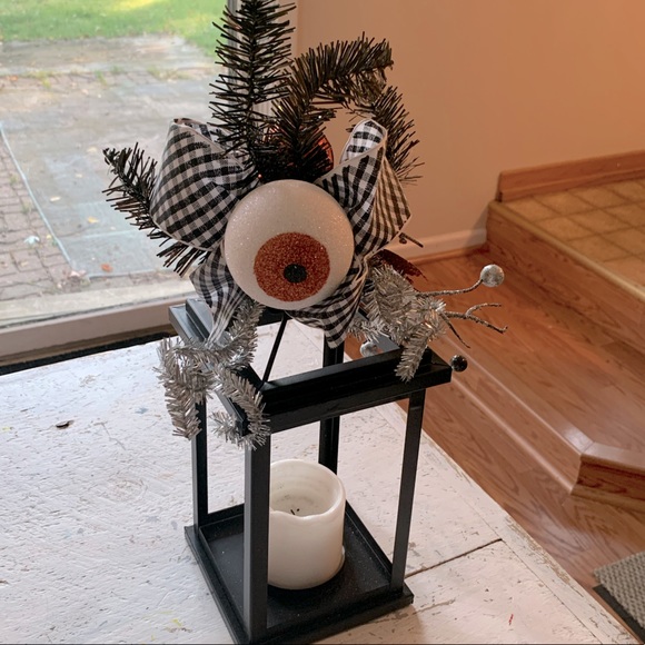 Hand Crafted Other - Halloween evil eye candle lantern decor handmade